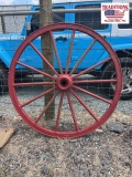 Wood Wagon Wheel 56 inches