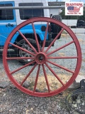 Wood Wagon Wheel 56 inches
