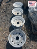 Set of 4 six lug wheels