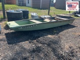 12 ft Fiberglass Jon boat