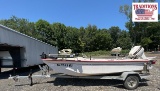1989 McKee Angler 14ft Boat Hull 1889