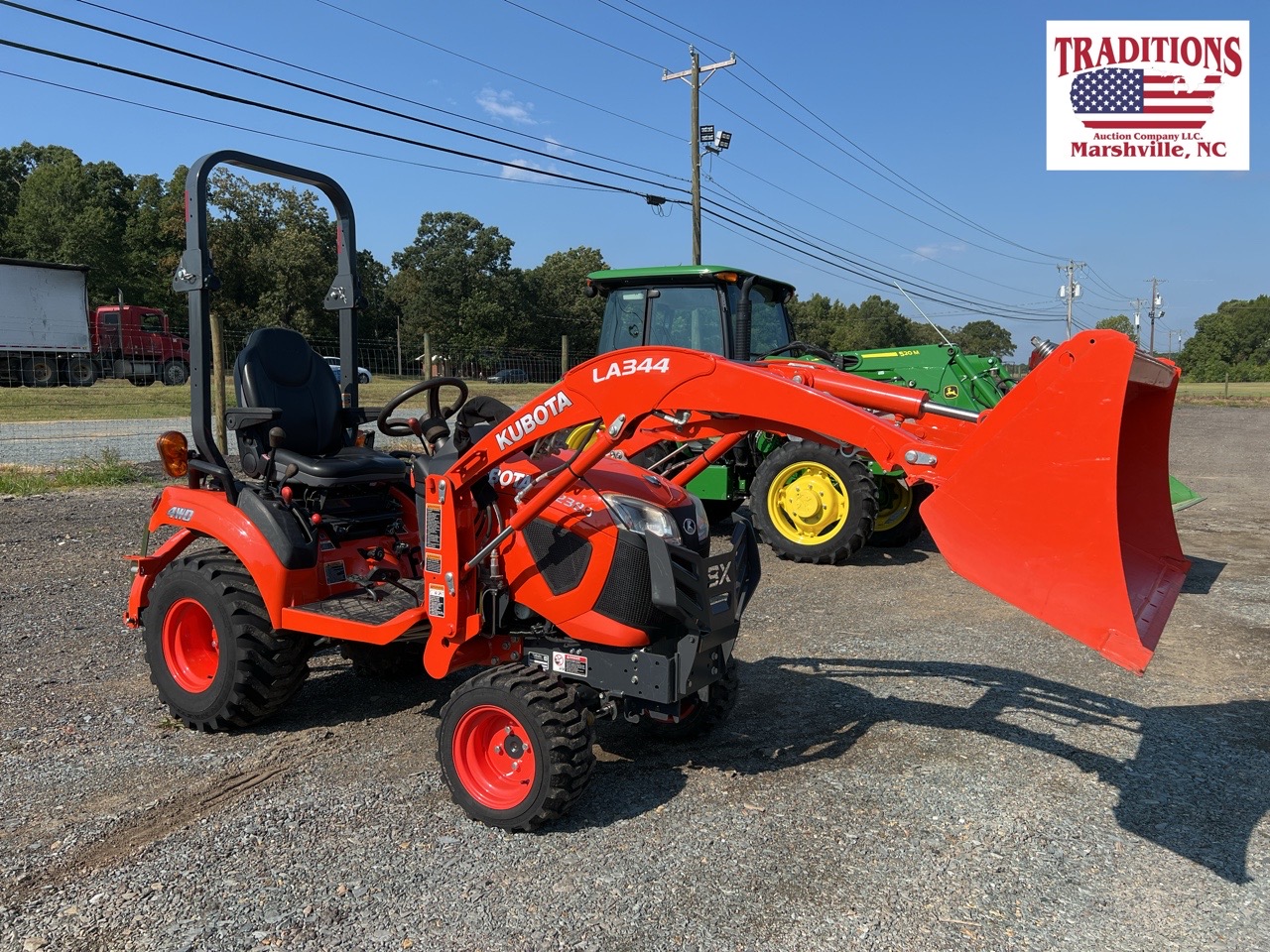 Kubota BX2380 Tractor with LA344 Loader Proxibid