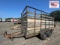 Home-built 6X12 Livestock Trailer - NO TITLE