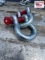 Set of (2) Screw Pin Anchor Shackles
