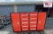 10 Drawer, 2 Door Work Cabinet