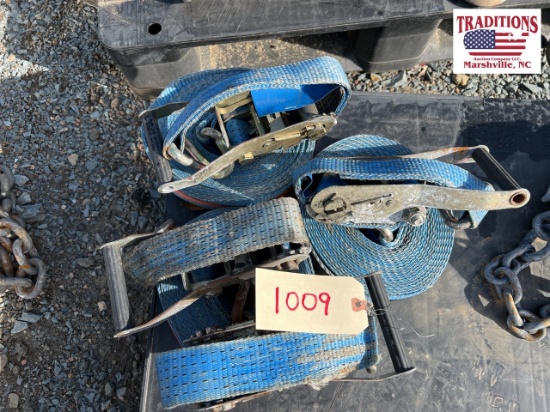 (3) Blue Straps / (4) Ratchets
