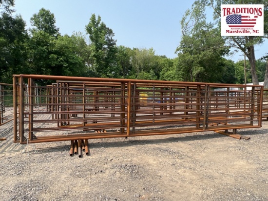 (5) 24ft Heavy Duty Freestanding Panel