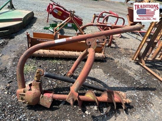 3pt Auger with 9" Bit