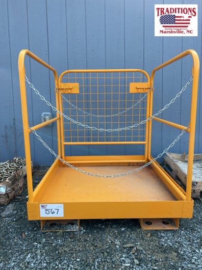 36" Mans Basket for Fork Lift