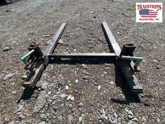 46" Clamp on Forks