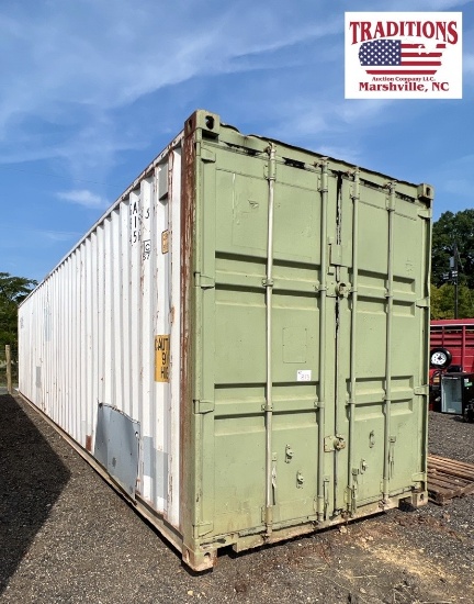Conex Box 40ft x 8ft x 112in