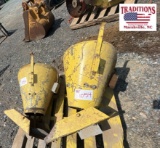 (2) Model E Grain Spreaders