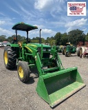 John Deere 5075E with 512 Loader / bucket
