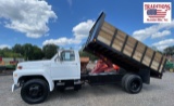 1987 Ford F600 Dump Truck VIN 4410