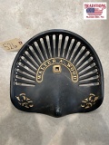 Walter A. Wood Cast Seat
