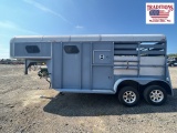1992 Supreme CircleM 14' Livestock Trailer VIN1657
