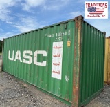 24ft x 8ft x 8ft Shipping Container - GREEN