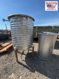 (2) Stainless Tanks