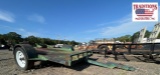 5x8 Tilt Bed Trailer - NO TITLE