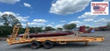 2003 Pike Trailer 8'x18' with 6' dovetaiI VIN 5115