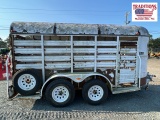 5x14 Livestock Trailer - NO TITLE