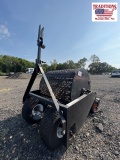 Tow-Behind Drum Compost Spreader