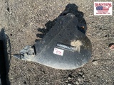 LandHero 18 in. Heavy Duty Mini Excavator Bucket