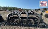 JCT 6ft Skid Steer Rock Bucket Grapple