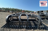 JCT 6ft Skid Steer Rock Bucket Grapple