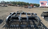 JCT 6ft Skid Steer Rock Bucket Grapple