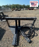 LandHonor Skid Steer Tree Puller Attachment