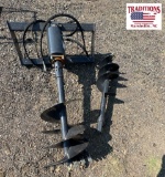Wolverine Skid Steer Auger with 2 Bits-12