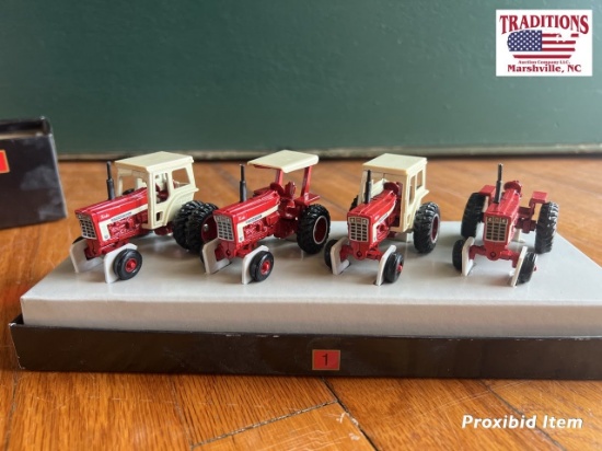 International Die-cast Tractor Set of 4