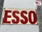 Esso Sign 23x10 1/2