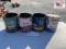 Mixed Lot of 4 anti-freeze cans