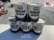 5 Texaco 1 Gallon Motor Oil Cans