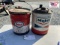 5 gallon Esso can and 5 gallon Mobil Can
