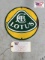 Lotus 12 inch porcelain sign