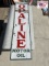 Sinclair porcelain advertising sign 15 x 60