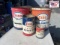 Mixed lot of 4 Esso cans