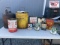 Mixed lot of 10 Vintage Cans