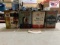 4 Oil Cans - International, Indian Head, Mobil,