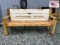 Custom Made Dodge Ram bench 74x23x38 1/2