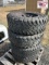 Set of 4 8 Lug Wheels with Toyo 37x12.5R20 Tires