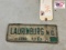 1980 Laurinburg, North Carolina town tag