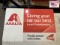 AXALTA Car Paint Advertising Sign 36x24