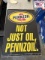 Pennzoil double sided display sign 24 x 36