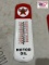 Texaco thermometer 5 x 17