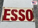 Esso Sign 23x10 1/2