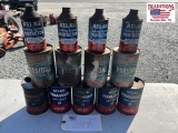 Mixed lot of 13 Cans - Atlas & Eveready